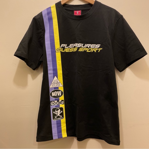 Pleasures X Guess Sport T-Shirt - Picture 1 of 6